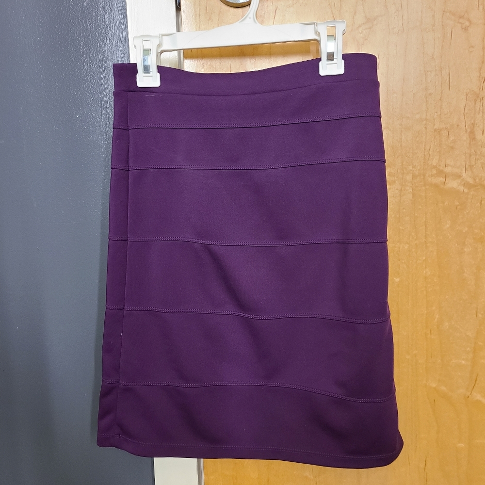Purple skirt